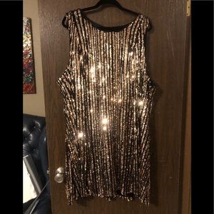 Torrid Size 5 Sleeveless Sequin Party Dress
